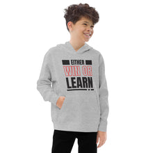 Load image into Gallery viewer, Kids fleece hoodie
